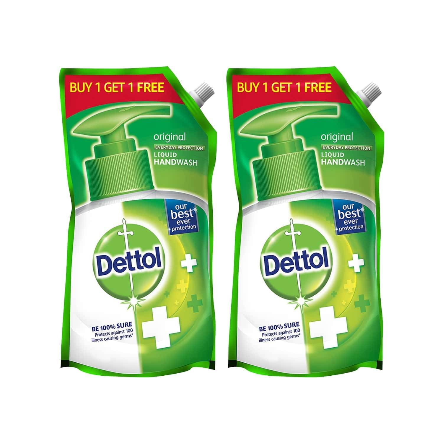 Buy DETTOL ORIGINAL HANDWASH LIQUID SOAP REFILL, 750 ML, BUY 1 GET 1