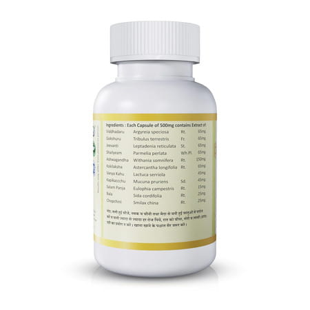 Jeena Sikho Spermosurge/Mens Health | Herbal Men Wellness Supplement | 60 Capsules