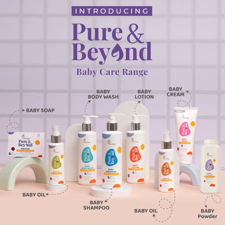 R For Rabbit Baby Shampoo 200ml Pure & Beyond For Kids | No Tears | Ph 5.5 Mild & Gentle
