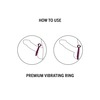 Dnd Premium Vibrating Penis Ring (Pink)