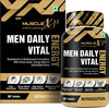 Musclexp Men Daily Vital Energy With Multivitamins Amino Acids Caffeine & Energy Blend -60 Tablets