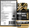 Musclexp Men Daily Vital Energy With Multivitamins Amino Acids Caffeine & Energy Blend -60 Tablets