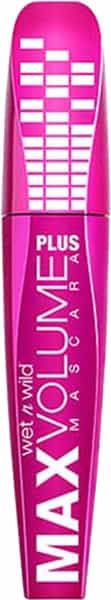 Wet N Wild Max Volume Plus Waterproof Mascara - Amp'd Black