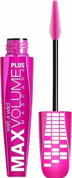 Wet N Wild Max Volume Plus Waterproof Mascara - Amp'd Black