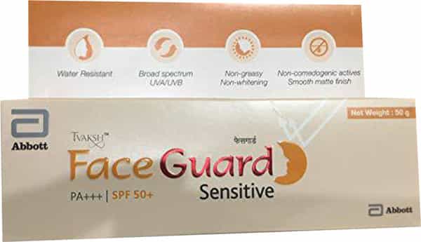 Tvaksha Face Guard Sensitive Sfp Gel 50Gm