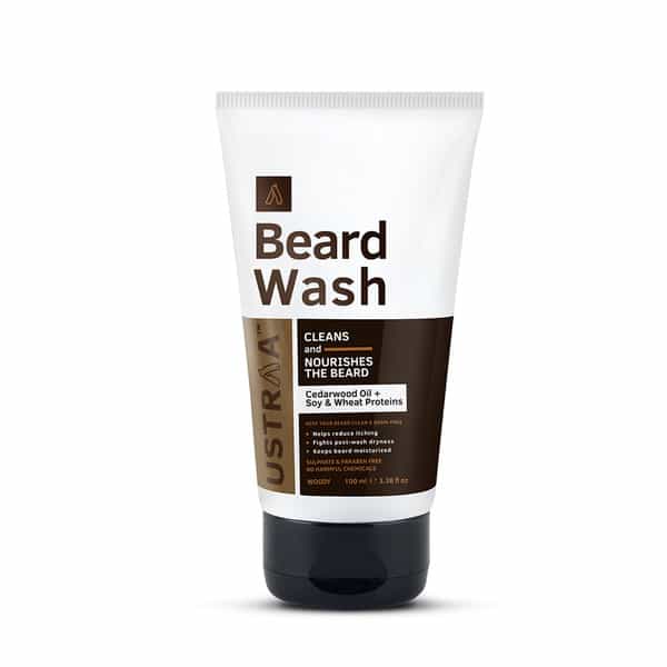 Ustraa Beard Wash - Woody (Pack Of 2 X 100 Ml)