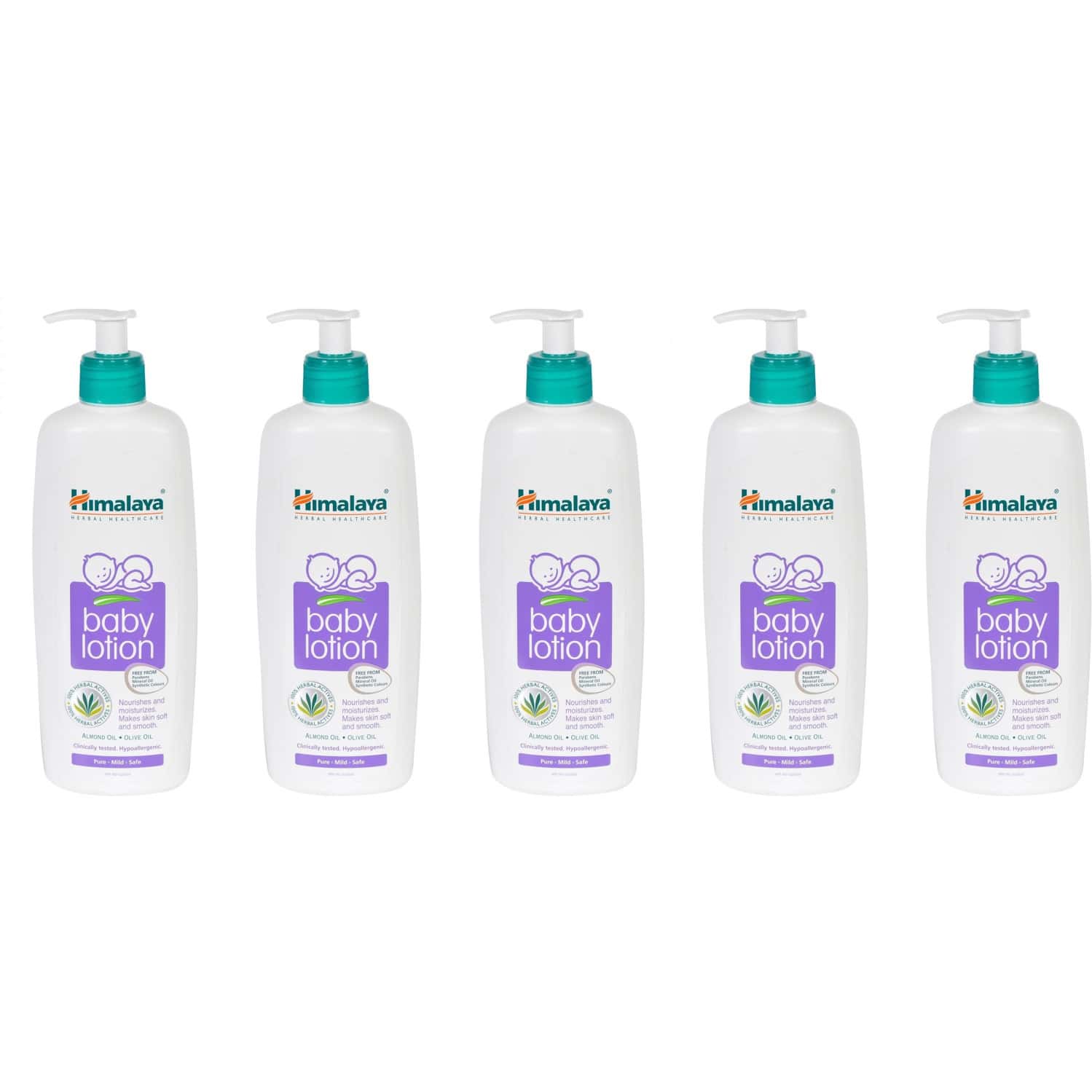 Himalaya Baby Lotion (400 Ml) X Pack 5 (2000 Ml)