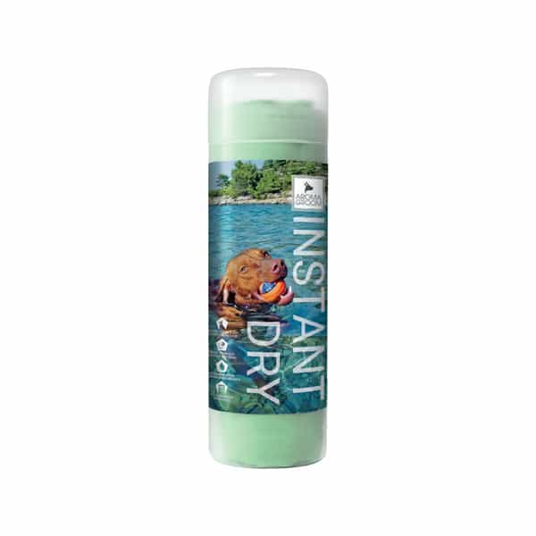 Aroma Groom Towel For Pets 24" X 17" | Green