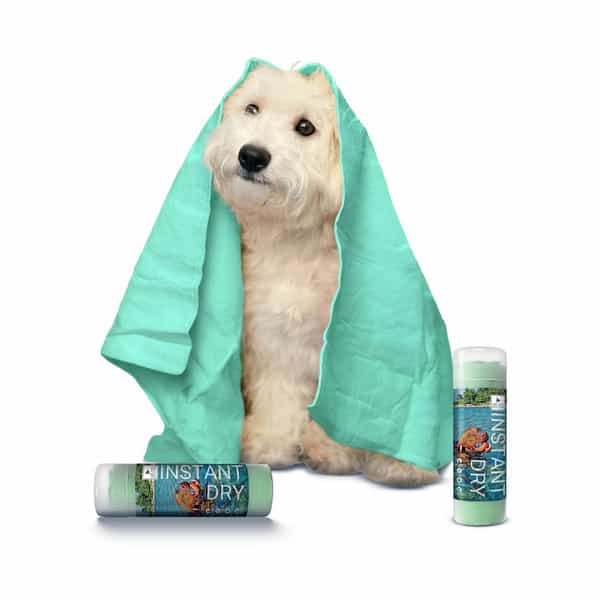 Aroma Groom Towel For Pets 24" X 17" | Green