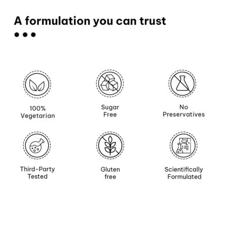 Healthkart Hk Vitals Multivitamin With Probiotics Health Supplement 60 Tablets