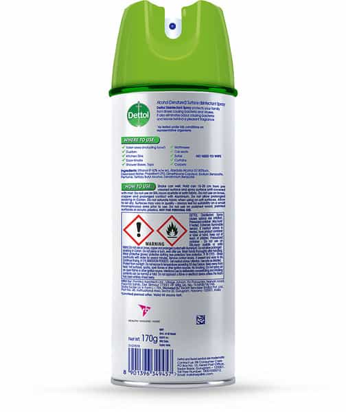 Dettol Disinfectant Sanitizer Spray Bottle Original Pine 225Ml