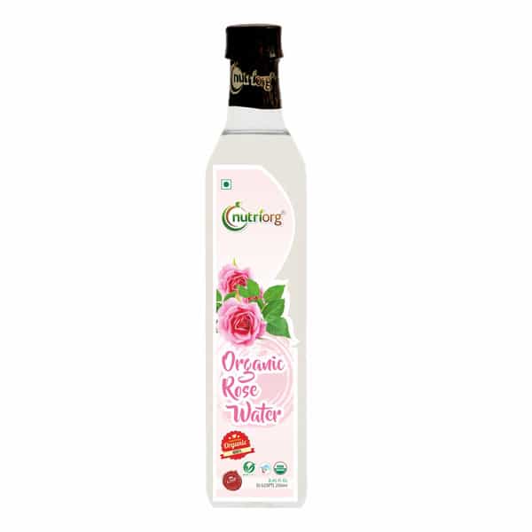 Nutriorg Certified Organic Rose Water 250 Ml
