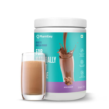 Pharmeasy Diabetic Protein Powder Chocolate Flavour 400g