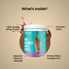 Pharmeasy Diabetic Protein Powder - Dutch Chocolate - Jar | 400 Gm (5 Gm Protein/Serving)