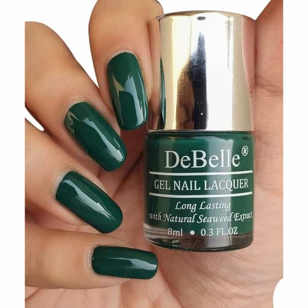 Debelle Gel Nail Lacquer Hyacinth Folio Bottle Green Nail Polish-8Ml