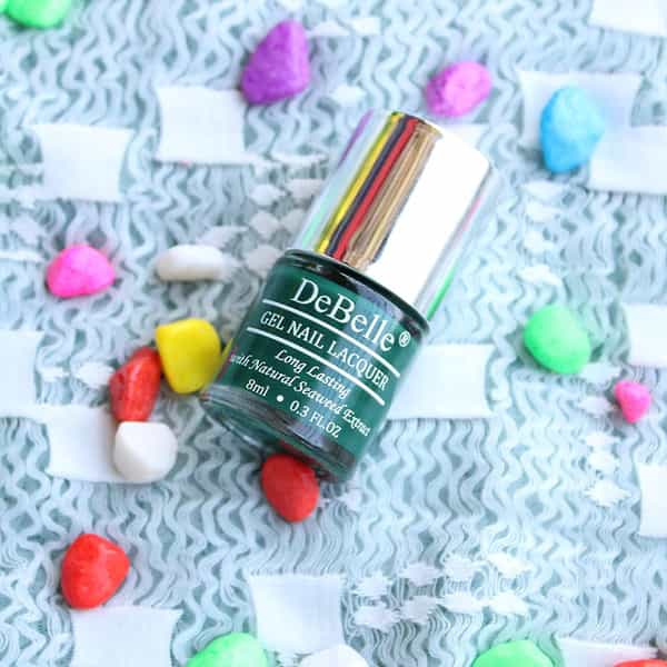 Debelle Gel Nail Lacquer Hyacinth Folio Bottle Green Nail Polish-8Ml