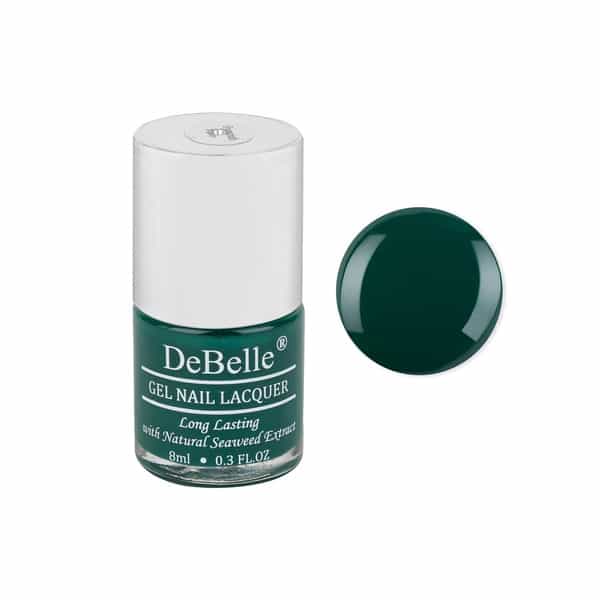 Debelle Gel Nail Lacquer Hyacinth Folio Bottle Green Nail Polish-8Ml