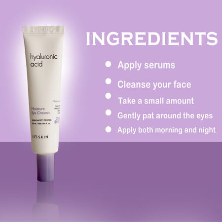 It'S Skin Hyaluronic Acid Moisture Eye Cream - Moisturizing & Anti - Wrinkle - 25ml