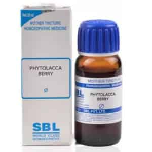 Sbl Phytolacca Berry Mother Tincture Q 30 Ml Pack Of 2