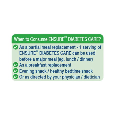 Ensure Diabetes Care Nutrition Drink Vanilla Flavour Box 375 Gm