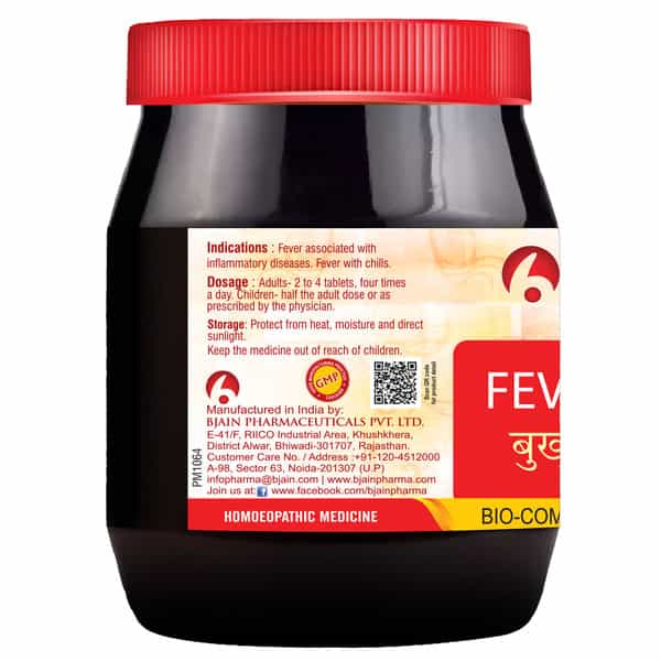 Bjain Bio-Combination No.11 (Fever) Tablet - 450Gm