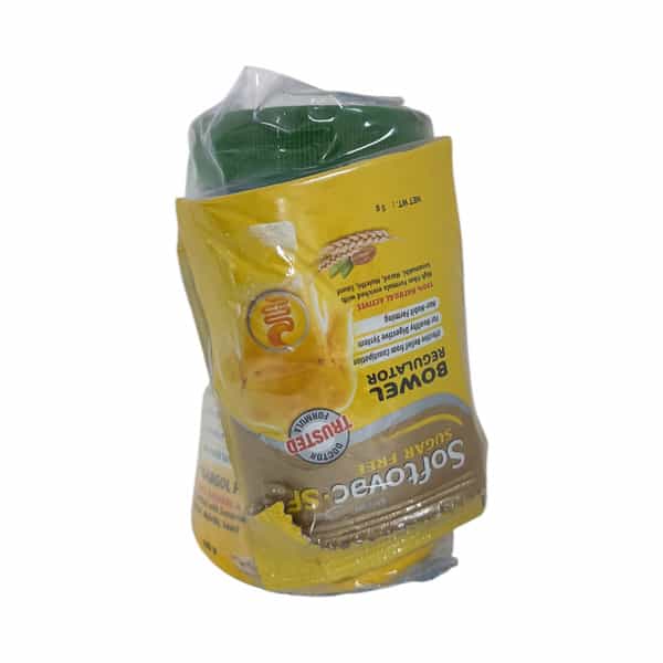 Softovac Bowel Regulator Jar Of 100Gm With Free 2 Softovac Sf Sachet ( Worth Rs 24)