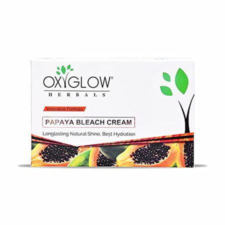 Oxyglow Herbals Bleach Cream Papaya 300 Gram