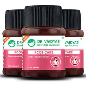 Dr. Vaidya's Pcos Care - 30 Capsules - Pack Of 3