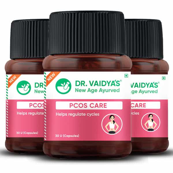 Dr. Vaidya's Pcos Care - 30 Capsules - Pack Of 3