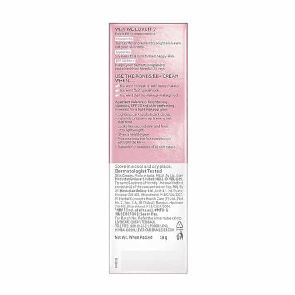 Pond's Bb Plus Light Spf 30 Pa++ Tube Of 18G Cream