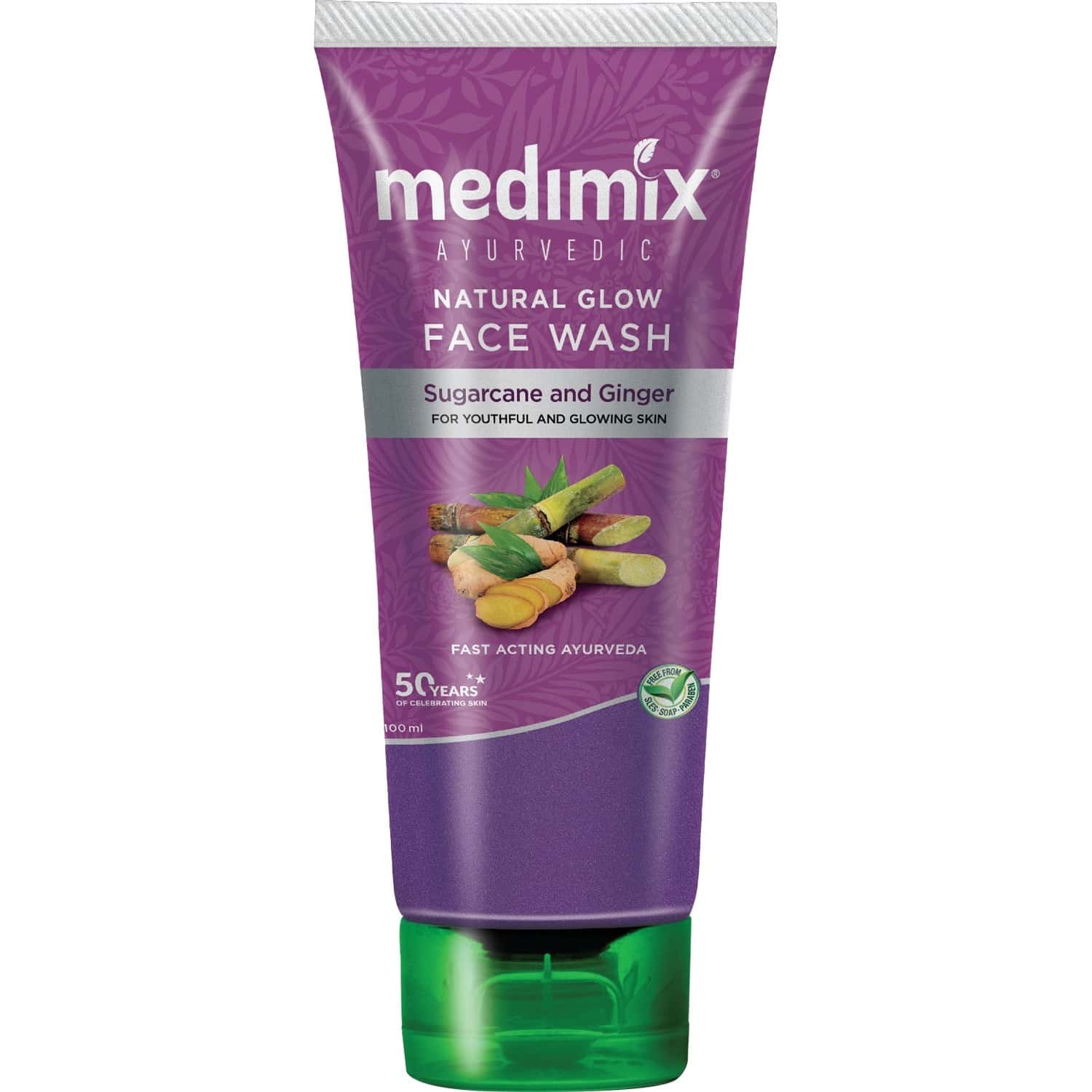 Buy MEDIMIX AYURVEDIC NATURALGLOW FACE WASH 100ML Online & Get Upto
