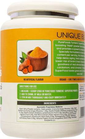 Purefoods - Turmeric Superfood Powder For Immune Support (400g)