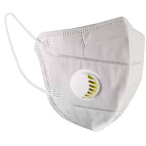 V-cure Kn95 Mask With Valve White