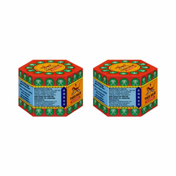 Tiger Balm Red Pain Relief Ointment | 9Ml (Set Of 2)