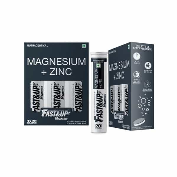 Fast&Up Magnesio - Lime & Lemon Flavor (Pack Of 3)