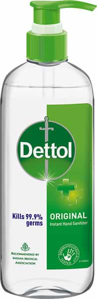 Dettol Original Germ Protection Alcohol Based Hand Sanitizer Pump - 500Ml