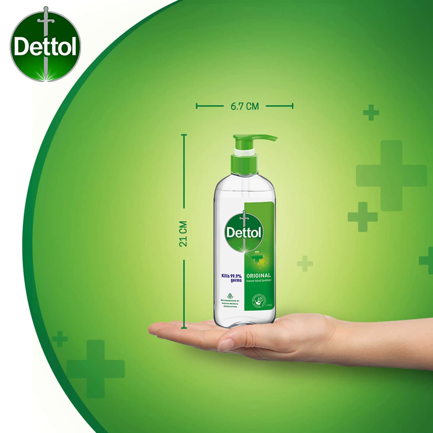 Buy DETTOL ORIGINAL GERM PROTECTION ALCOHOL BASED HAND SANITIZER PUMP