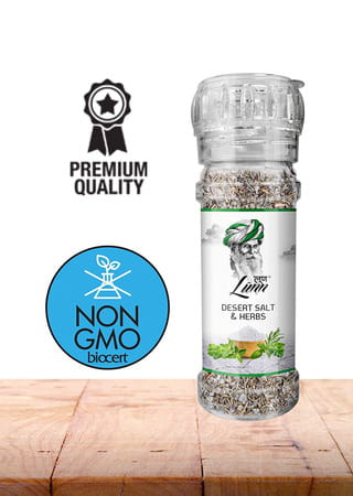 Lunn Desert Salt & Herbs (Grinder) 50g