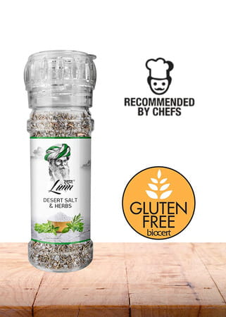 Lunn Desert Salt & Herbs (Grinder) 50g