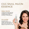 Cgg Cosmetics 70% Snail Mucin Essence- 0.7 % Cellulose Oil Free- All Skin Types 100Ml