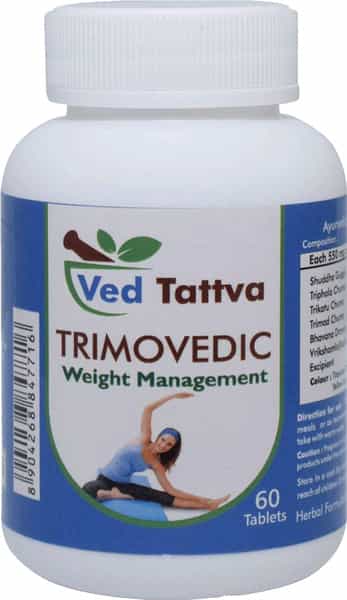 Ved Tattva Trimo Vedic 60 Tablets Weight Loss Product For Men & Women (Pack Of 2)