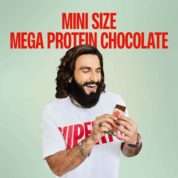 Superyou Choco Hazelnut Protein Wafer Mini Bars (Pack Of 10) | 5G Protein | Made With Atta & Jowar