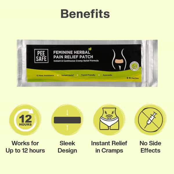 Feminine Pain Relief Patch (Pack Of 12)