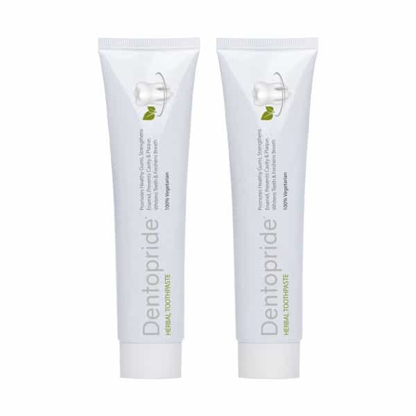 Dentopride Herbal Toothpaste | With Clove & Babool | Complete Oral Care | (100 Gm Pack Of 4)