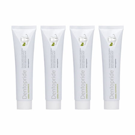 Dentopride Herbal Toothpaste | With Clove & Babool | Complete Oral Care | (100 Gm Pack Of 4)