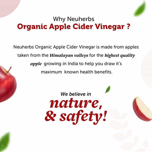 Neuherbs Organic Apple Cider Vinegar Bottle Of 500 Ml