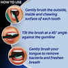 Colgate 360 Charcoal Battery Powered Electric Toothbrush Deep Clean With Floss-Tip Bristles