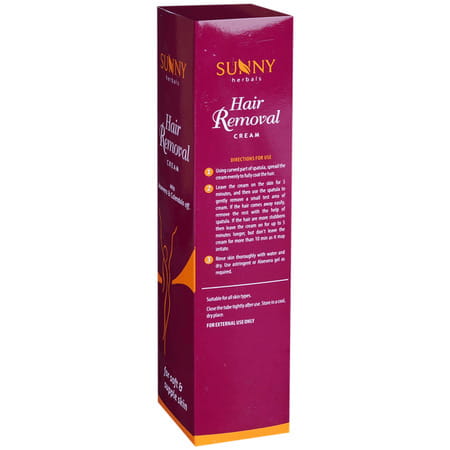 Sunny Herbals Hair Removal Cream With Aloevera And Calendula 100 Gm