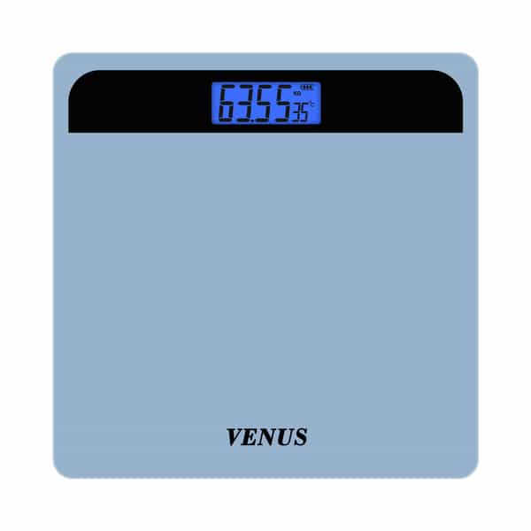 Venus (India) Electronic Digital Personal Bathroom Weight Machine | Upto 180Kg | Eps-2799-New-Black