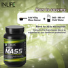 Inlife Muscle Mass Gainer With Whey Protein Powder Body Building Supplement (Chocolate 1Kg)